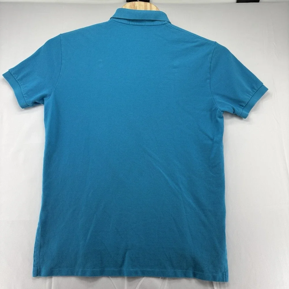 Lot Of 2 Polo Ralph Lauren Polo Shirt Men's Large Sea Green And Teal Cotton